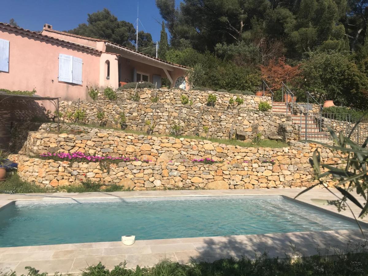 Hauteurs De Toulon : Charmant Studio Piscine Exterior photo