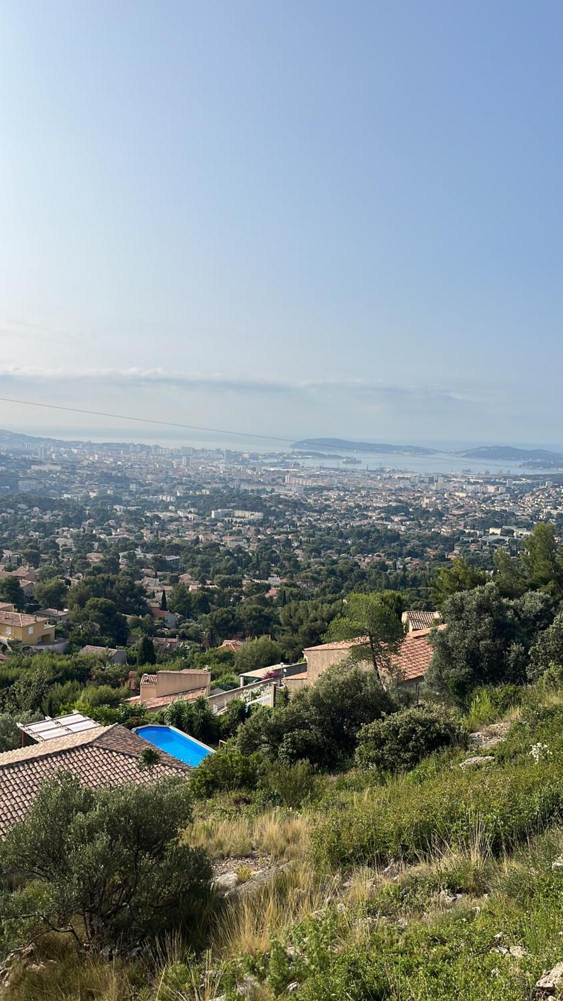 Hauteurs De Toulon : Charmant Studio Piscine Exterior photo